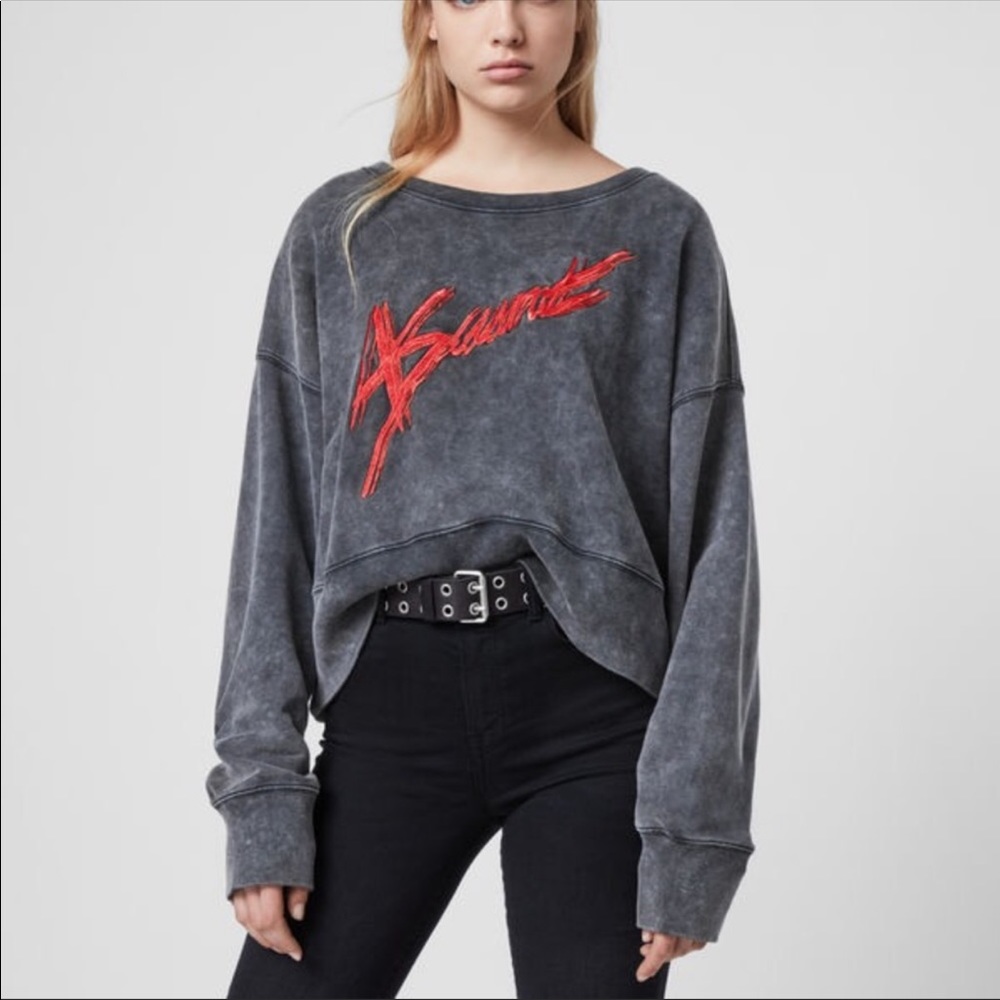 🔥NWOT AllSaints Piro Asaint Sweatshirt